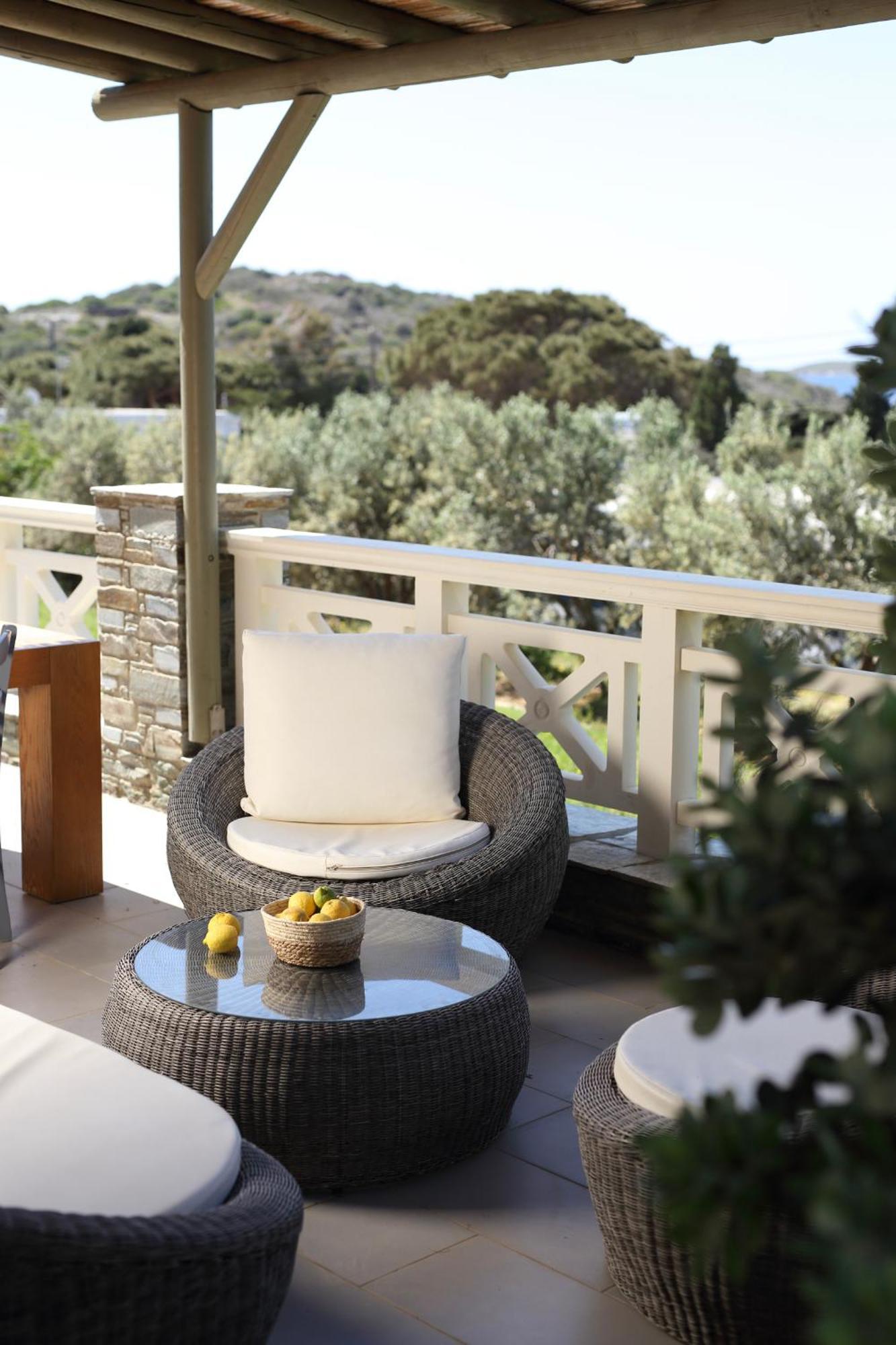 Aithra -agios Petros Andros Ferienhaus *